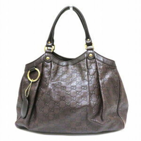 Gucci ssima Brown Shoulder Sukey Bag - Picture 1 of 8